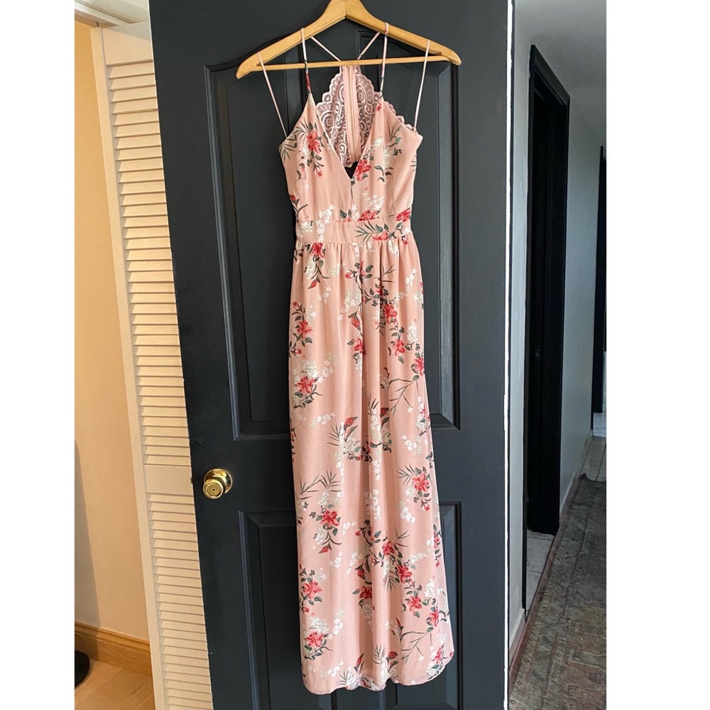 Windsor Rose Floral Maxi Dress